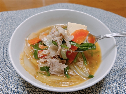 ねとめし 給食 ピリ辛スープ