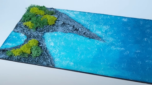 ジオラマ トイレットペーパー レジン