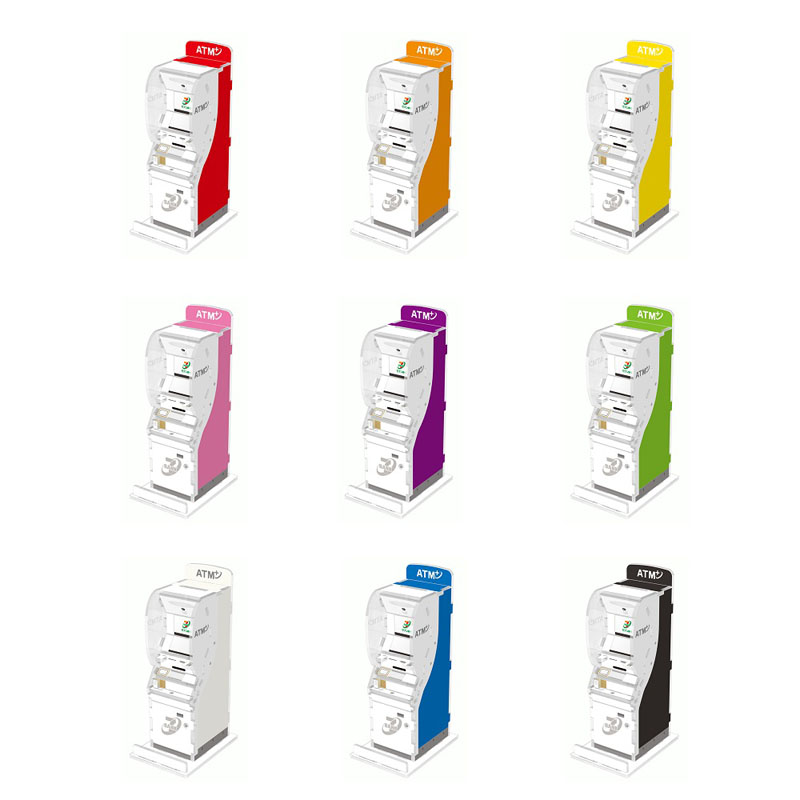 “推しのATMになりたい”を現実に　アクスタを立てられる「セブン銀行のATM風貯金箱」に「凄いのきたぞ」「天才」の声