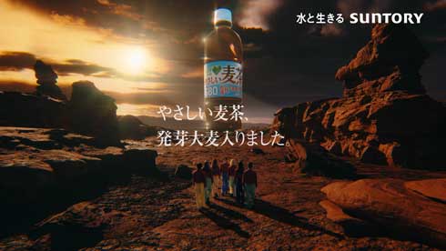 サントリー GREEN DA･KA･RA やさしい麦茶 CM ChatGPT AI部長 白井悠介