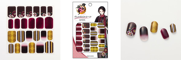 刀剣乱舞ジェルネイル