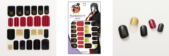 刀剣乱舞ジェルネイル