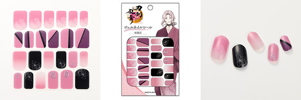 刀剣乱舞ジェルネイル