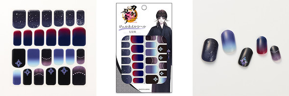 刀剣乱舞ジェルネイル