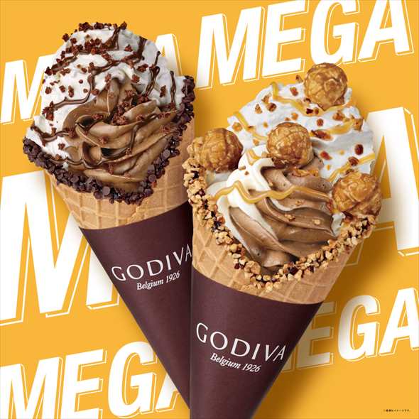 GODIVA ゴディバ メガ パフェ ソフトクリーム