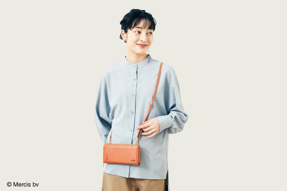 長財布斜めがけイメージ