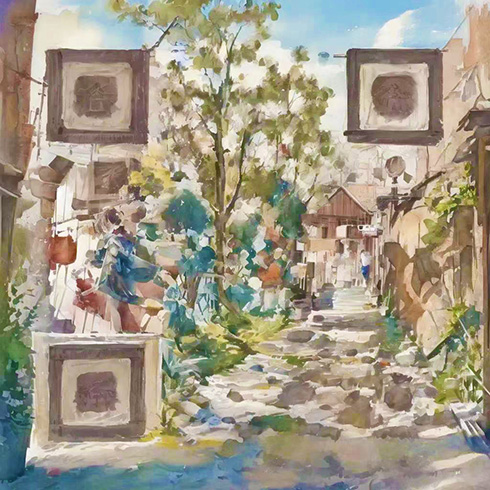 AIイラスト 生成AI QRコード