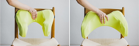 西川 腰まくら クッション