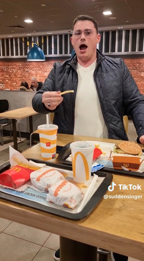 マクドナルド オペラ サプライズ