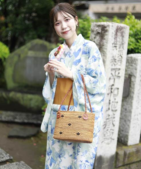 浴衣 ワンピース キャミワンピ 2way ナイスクラップ ナチュラルクチュール