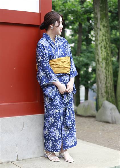 浴衣 ワンピース キャミワンピ 2way ナイスクラップ ナチュラルクチュール