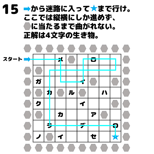 ねとらぼ　謎解き　迷路　taka-T