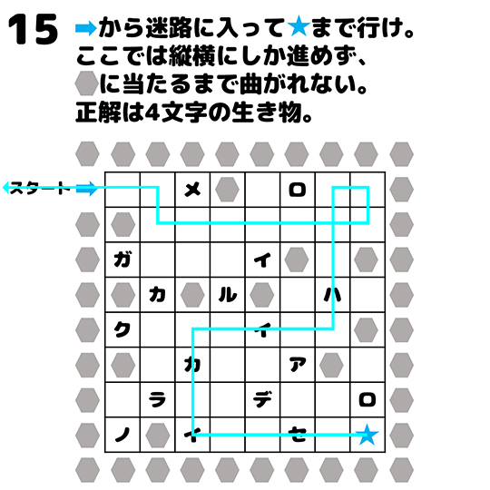 ねとらぼ　謎解き　迷路　taka-T
