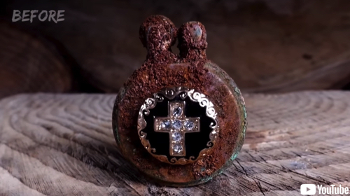 錆びたライターの修復