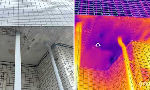 サーモカメラ 漏水 発見 建築