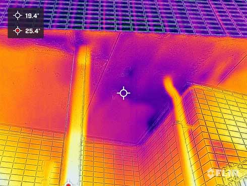 サーモカメラ 漏水 発見 建築