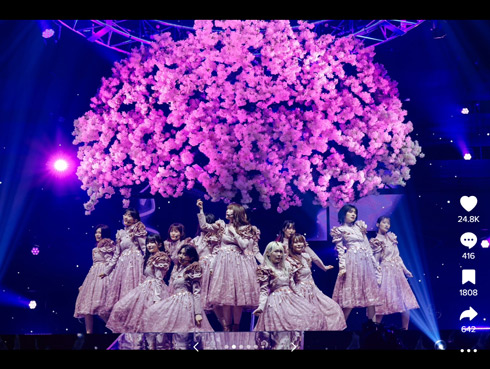 「櫻坂46」TikTok