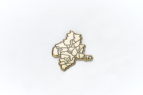 ゼンリン「都道府県ピンバッジ」・群馬県