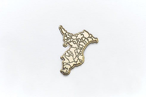 ゼンリン「都道府県ピンバッジ」・千葉県