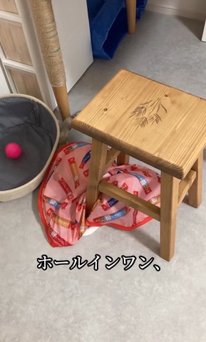 ホールインワンテロップ