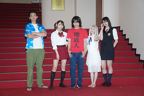 舞台「あの花」製作発表にメインキャスト登壇