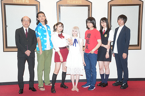 舞台「あの花」製作発表にメインキャスト登壇