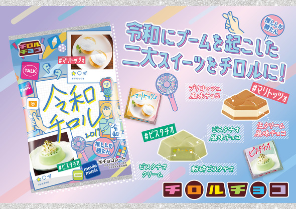 世代別チロルチョコ