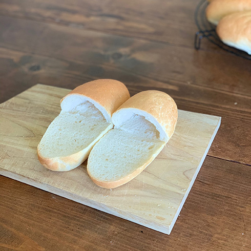 コッペパン スリッパ デザイン