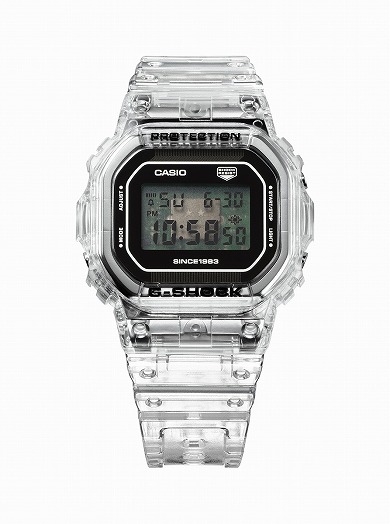 スケスケの「G-SHOCK」登場！ スケルトン素材で内部部品が見える