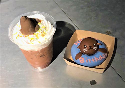 ドーナツとココア