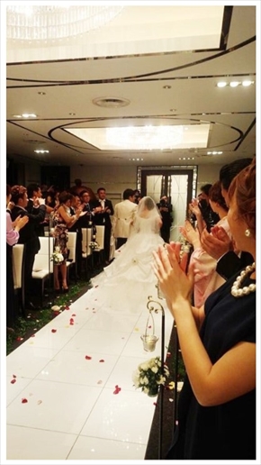 キンタロー。の結婚式ショット