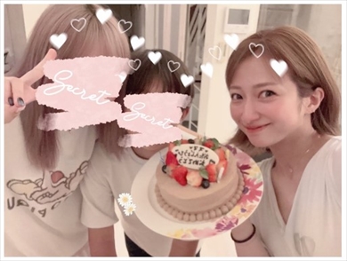 36歳の誕生日を迎えた辻希美と長女・希空の親子ショット