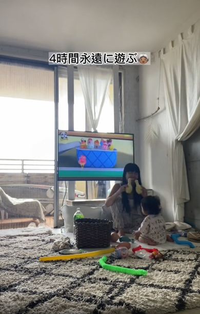 若すぎるおばあちゃんと孫のお留守番チャレンジ