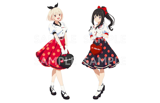 ピザハット リコリコ コラボ キャンペーン 描き下ろしイラスト