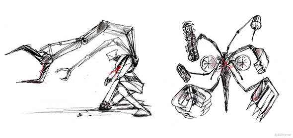 ロボットデザイン原案