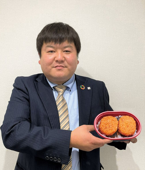 ローソンストア100 コロッケだけ弁当