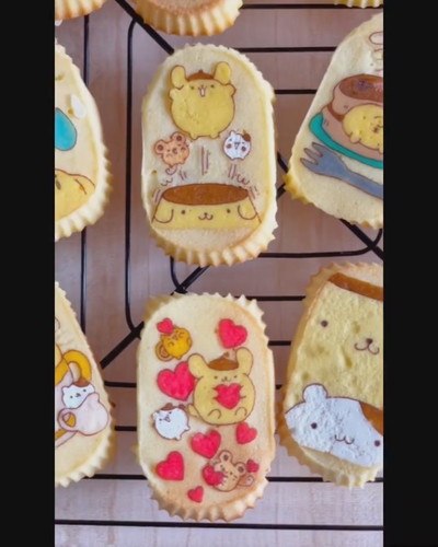 ポムポムプリンのマドレーヌ