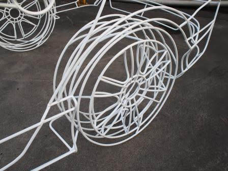 ワイヤーフレームカー・シビック・タイヤ