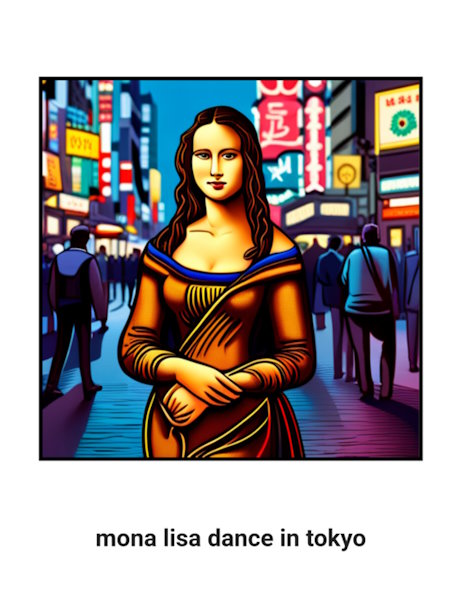 AIとモナリザ ピカソ