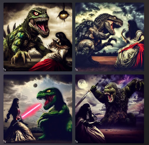 AIとモナリザ bing