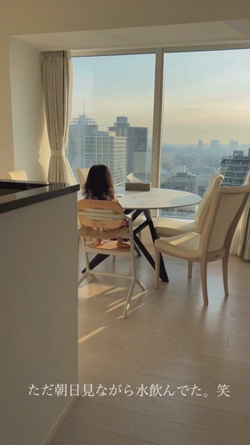 「5時半起き2才あさの日課」