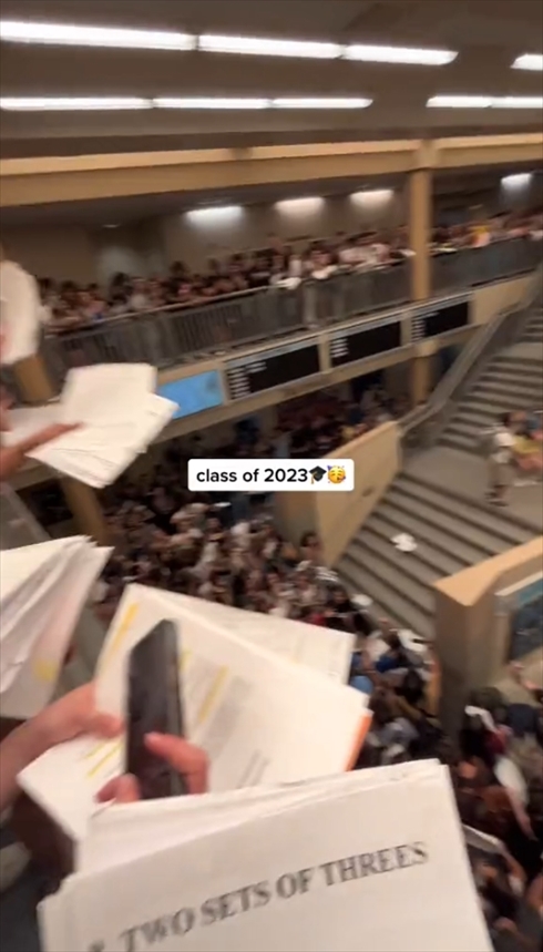 海外　卒業　風習