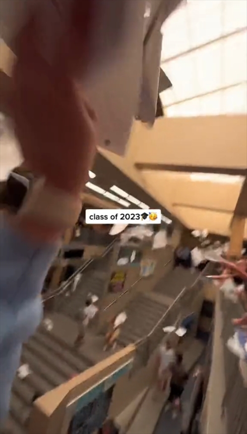 海外　卒業　風習