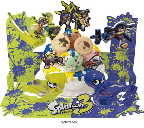 スプラトゥーン×31コラボオリジナル台紙シート