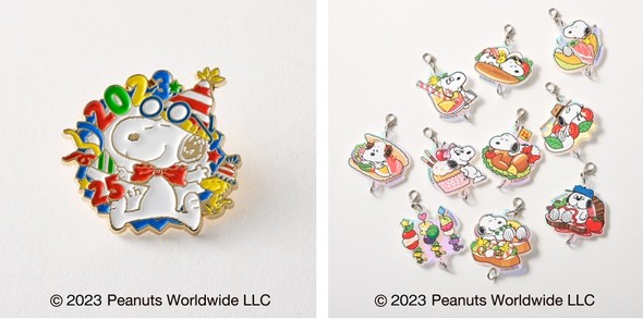 ピンバッジ、アクリルチャーム