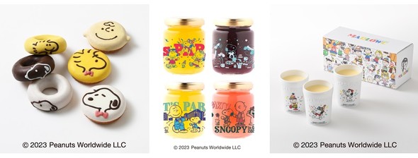 ドーナツ、はちみつ、プリン