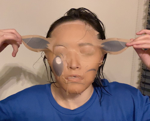 イーブイのフェイスパックを使ってみたら……