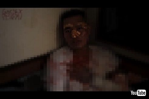 襲撃を受けたと主張するSATORU