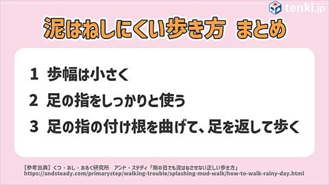 雨 歩き方
