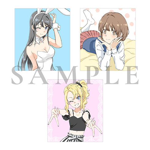 描き下ろしのミニ色紙